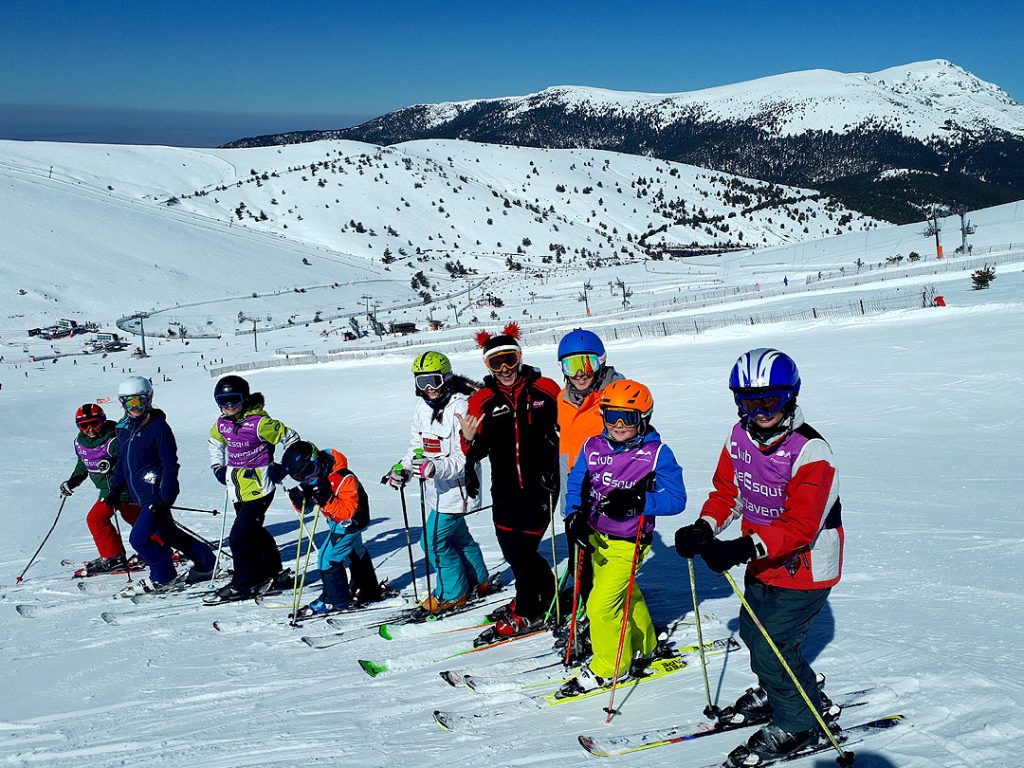 Esquí en Navidad en Valdesquí